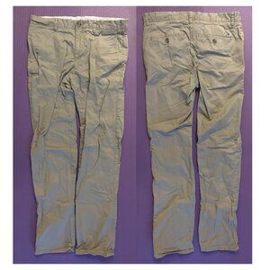 Rarely Used Calvin Klein Jeans Beige Stretch Cotton Chino Pants 30x32